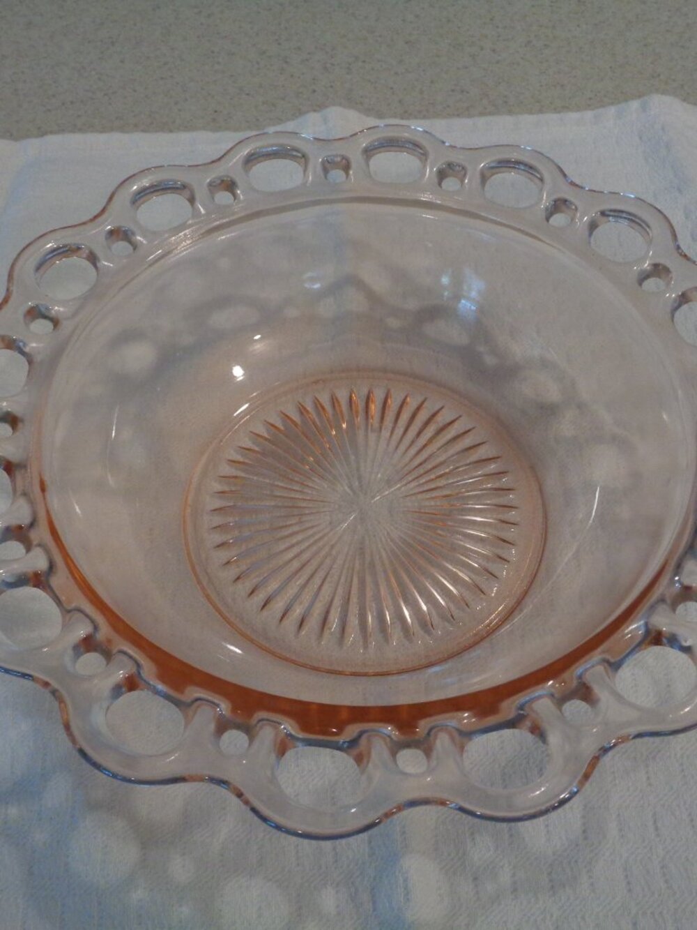Depression Glass Bowl